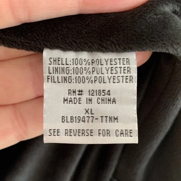 Totes “Titanium” Geometric Quilted Hooded Jacket - Picture 9 of 10